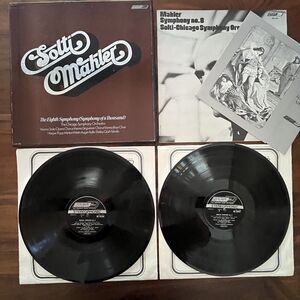 Solti Mahler The Eighth Symphony Of A Thousand 2xLP Box Set London OSA 1295